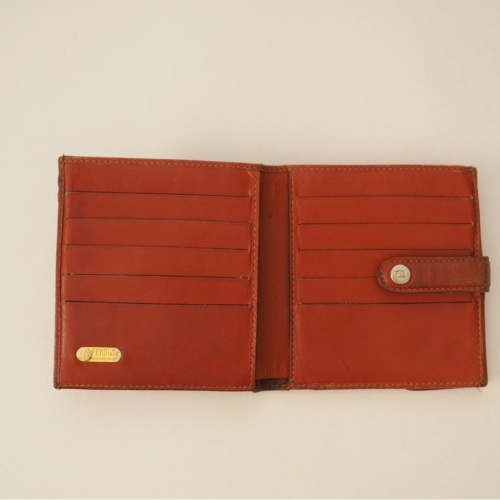 Fendi Pequin Stripe Bifold Wallet Vintage 1980s EUC - Picture 5 of 9